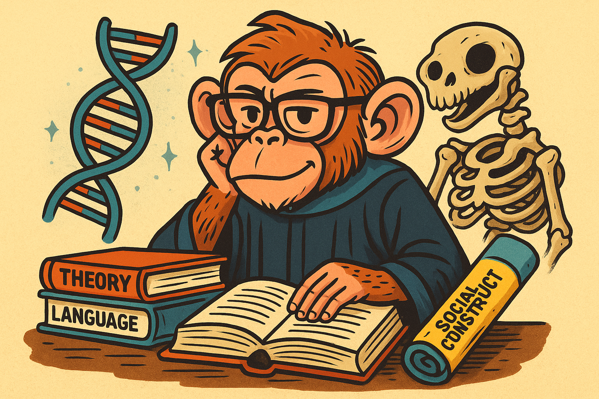 🧬 El mono 🦍 woke y la negación de la biología
